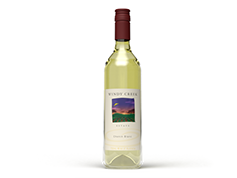 Tropical fruit with crisp dry finish.